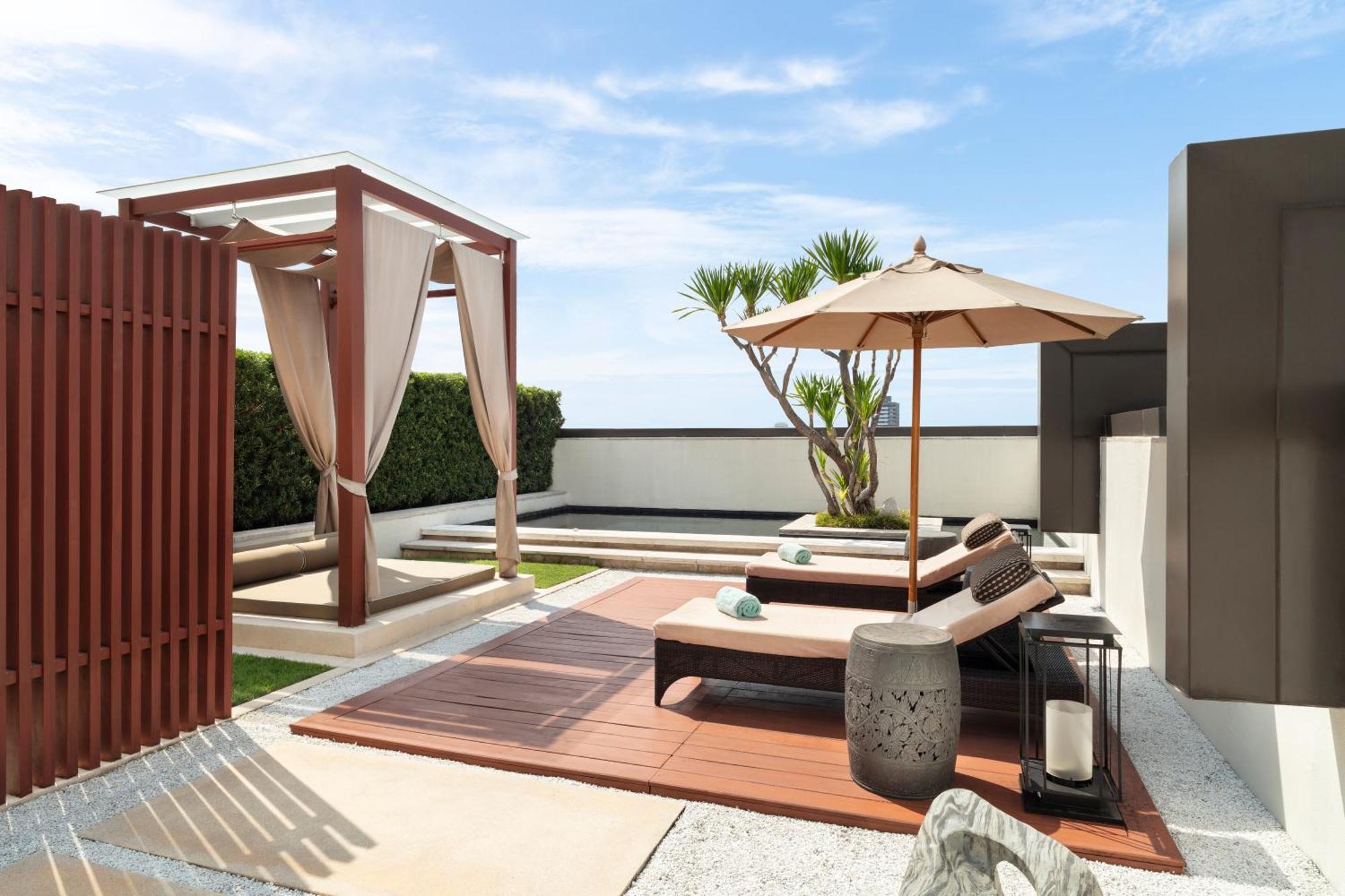 Siam Kempinski Hotel Μπανγκόκ Εξωτερικό φωτογραφία Rooftop garden